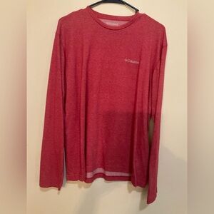 Columbia long sleeve Omni-wick Mens Shirt
Red Jasper Heather